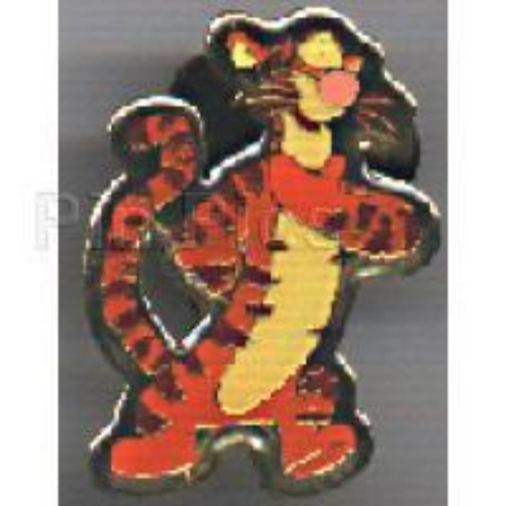 Disney Pin Tigger Winnie the Pooh A.A. Milne Japan Gold Enamel coated 25790